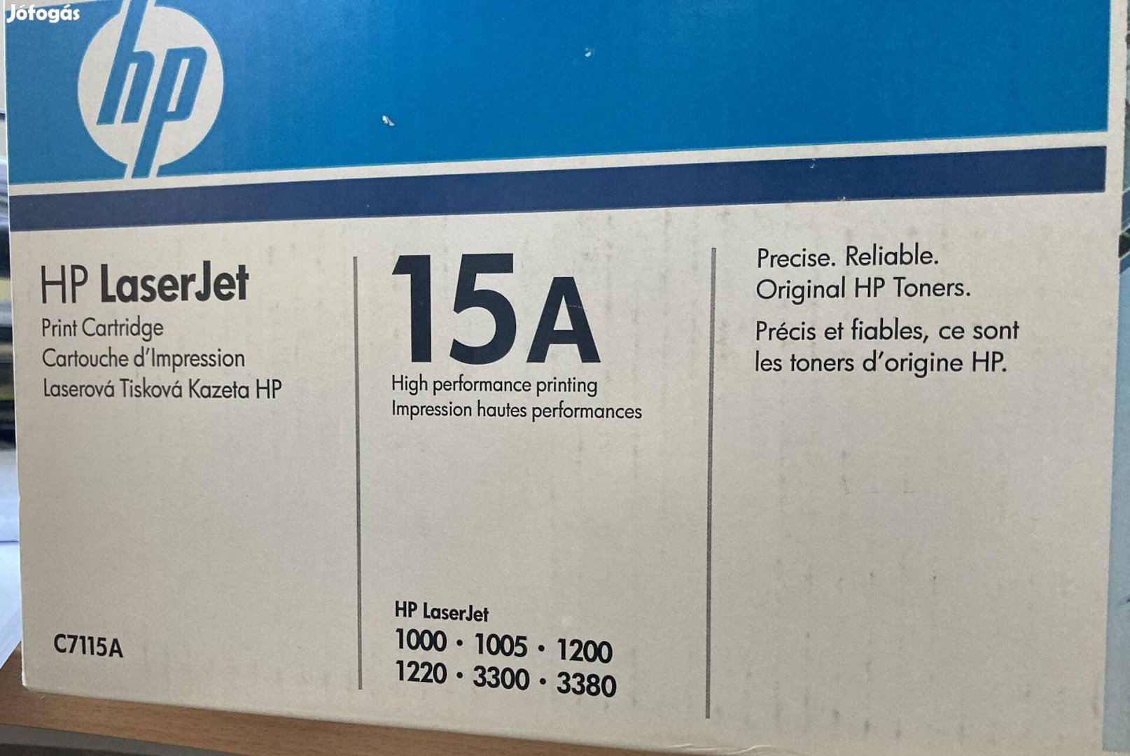 HP 15A (C7115A) fekete [2500 oldal] eredeti toner